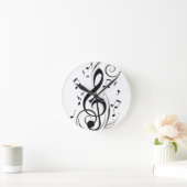 HORLOGE RONDE ****NOTE MUSICALE*** FERMER (Maison)