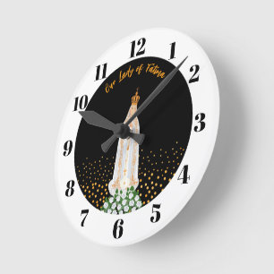 Horloge Ronde Notre-Dame de Fatima Procession aux Chandelles