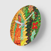Horloge Ronde Notre Dame de Guadalupe Mexique (Angle)