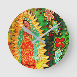 Horloge Ronde Notre Madame de Guadalupe Mexique
