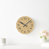 Horloge Ronde Nouilles Spaghetti Cuites (Maison)