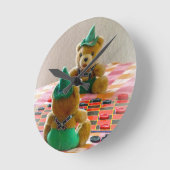 Horloge Ronde Nounours (Angle)