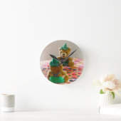 Horloge Ronde Nounours (Maison)