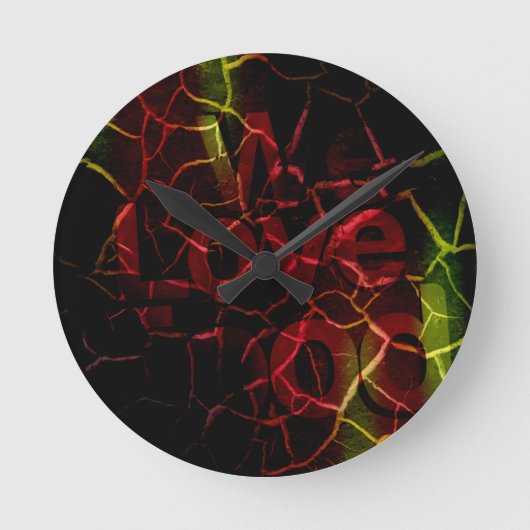 Horloge Ronde Nous aimons le temps (Recto)