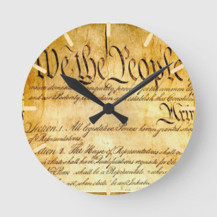 Horloge Ronde Nous le peuple - Constitution