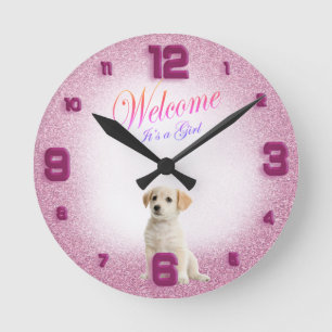 Horloge Ronde Nouvelle mère baby shower cadeau bébé