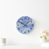 Horloge Ronde Nuages (Maison)
