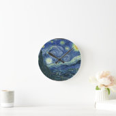 Horloge Ronde Nuit étoilée (Maison)