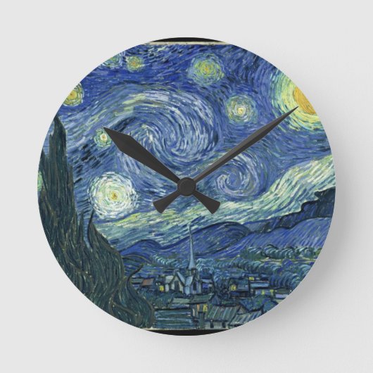 Horloge Ronde Nuit étoilée (Recto)