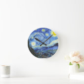 Horloge Ronde Nuit Van Gogh Starry (Maison)