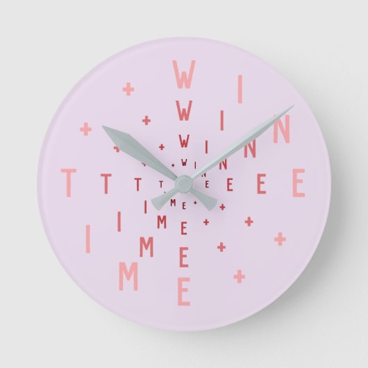 Horloge Ronde Numéro de lettre (Recto)