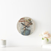 Horloge Ronde N'utilisez pas de cratch Mentholatum Ephemera (Maison)