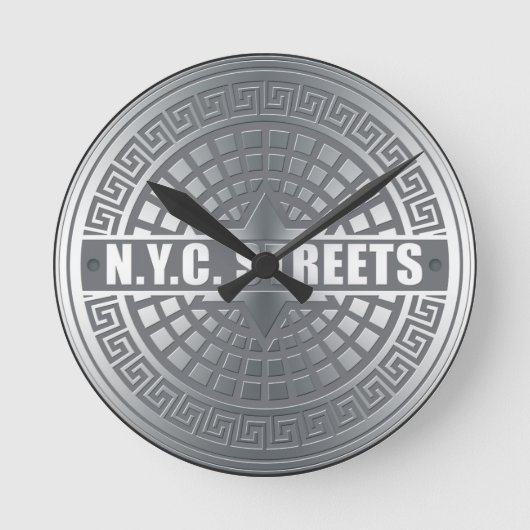 Horloge Ronde NYC du trou (Recto)