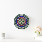 Horloge Ronde Objet de collection de la 4e division d'infanterie (Maison)