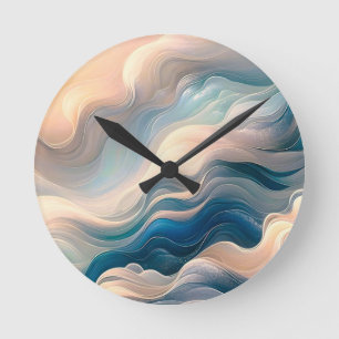 Horloge Ronde Ocean's Whisper : Calm and Motion Ballet