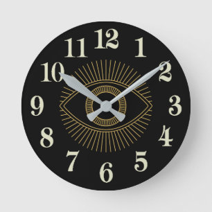 Horloge Ronde Oeil