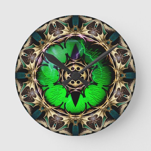 Horloge Ronde Œil de dragon (Recto)