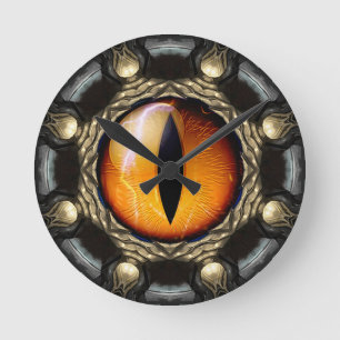 Horloge Ronde Oeil de dragon