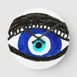 Horloge Ronde Oeil malin