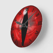 Horloge Ronde OEil rouge (Angle)