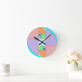 Horloge Ronde Oeuf de rapport d'or (Maison)