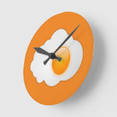 HORLOGE RONDE OEUF ENSOLEILLÉ (Angle)