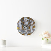 Horloge Ronde  œuvre d'art faite main  (Maison)