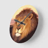 Horloge Ronde OEuvre de Lion (Angle)
