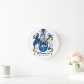 Horloge Ronde O'Gorman Family Crest (Maison)