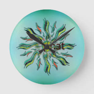 Horloge Ronde Oh mon Dieu !