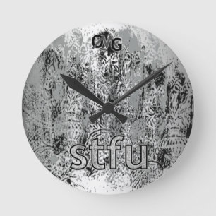 Horloge Ronde Oh mon Dieu !
