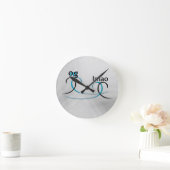 Horloge Ronde Oh mon Dieu ! (Maison)