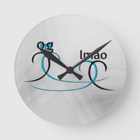 Horloge Ronde Oh mon Dieu ! (Recto)
