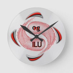 Horloge Ronde Oh mon Dieu !