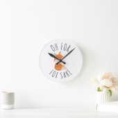 Horloge Ronde Oh pour Fox Sake (Maison)