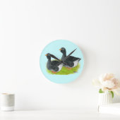 Horloge Ronde Oie de Toulouse Dewlap (Maison)