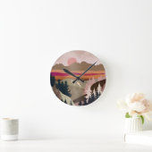 Horloge Ronde Oie d'été (Maison)