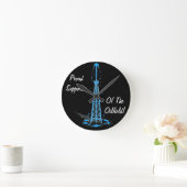 Horloge Ronde Oilfield Clock (Maison)