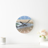 Horloge Ronde Oiseaux de plage (Maison)