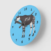 Horloge Ronde Okapi (Angle)