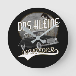 Horloge Ronde Oldtimer Allemagne Auto Union DKW Petit miracle