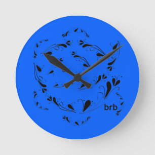 Horloge Ronde OMG! brb