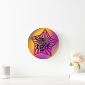 Horloge Ronde OMG ! tgif (Maison)