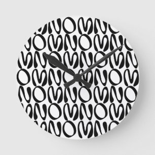 HORLOGE RONDE OMNOMNOM 1