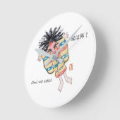 Horloge Ronde Oni wa Soto ! (Angle)