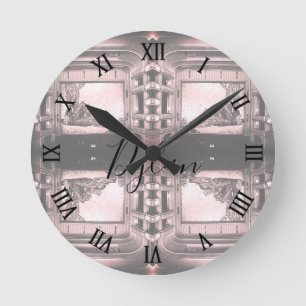Horloge Ronde Opéra Staatsoper de Vienne Autriche vintage intéri