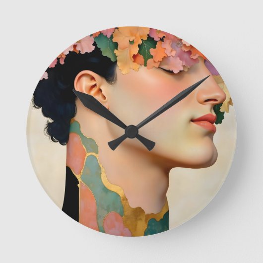 Horloge Ronde Optimiste (Recto)
