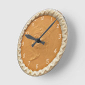 Horloge Ronde Orange (Angle)