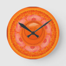 Orange d'horloge de Svādhishthāna Chakra