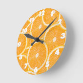 Horloge Ronde Oranges wall clock (Angle)